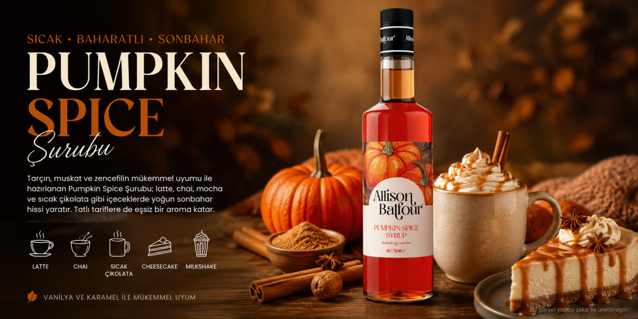 Pumpkin spice şurubu