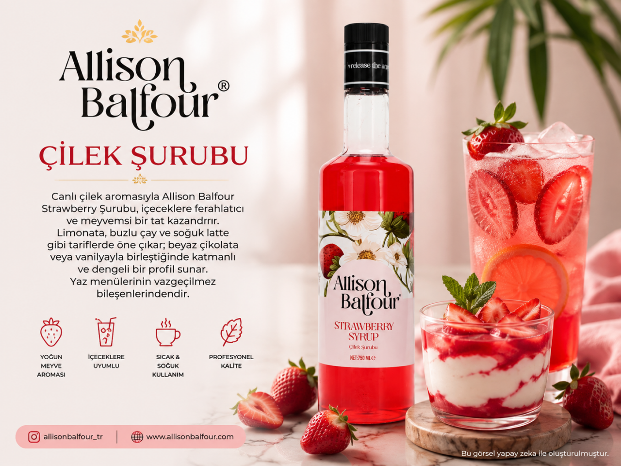 Çilek Şurubu