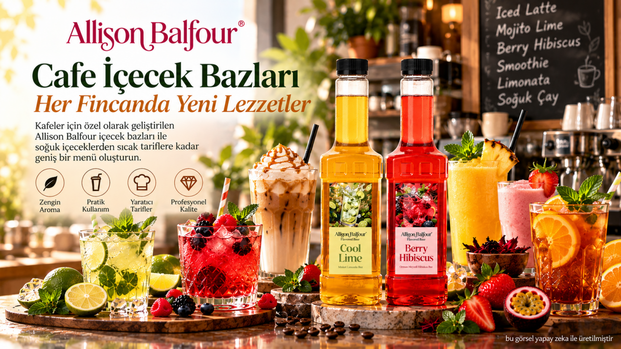  Cafe İçecek Bazları