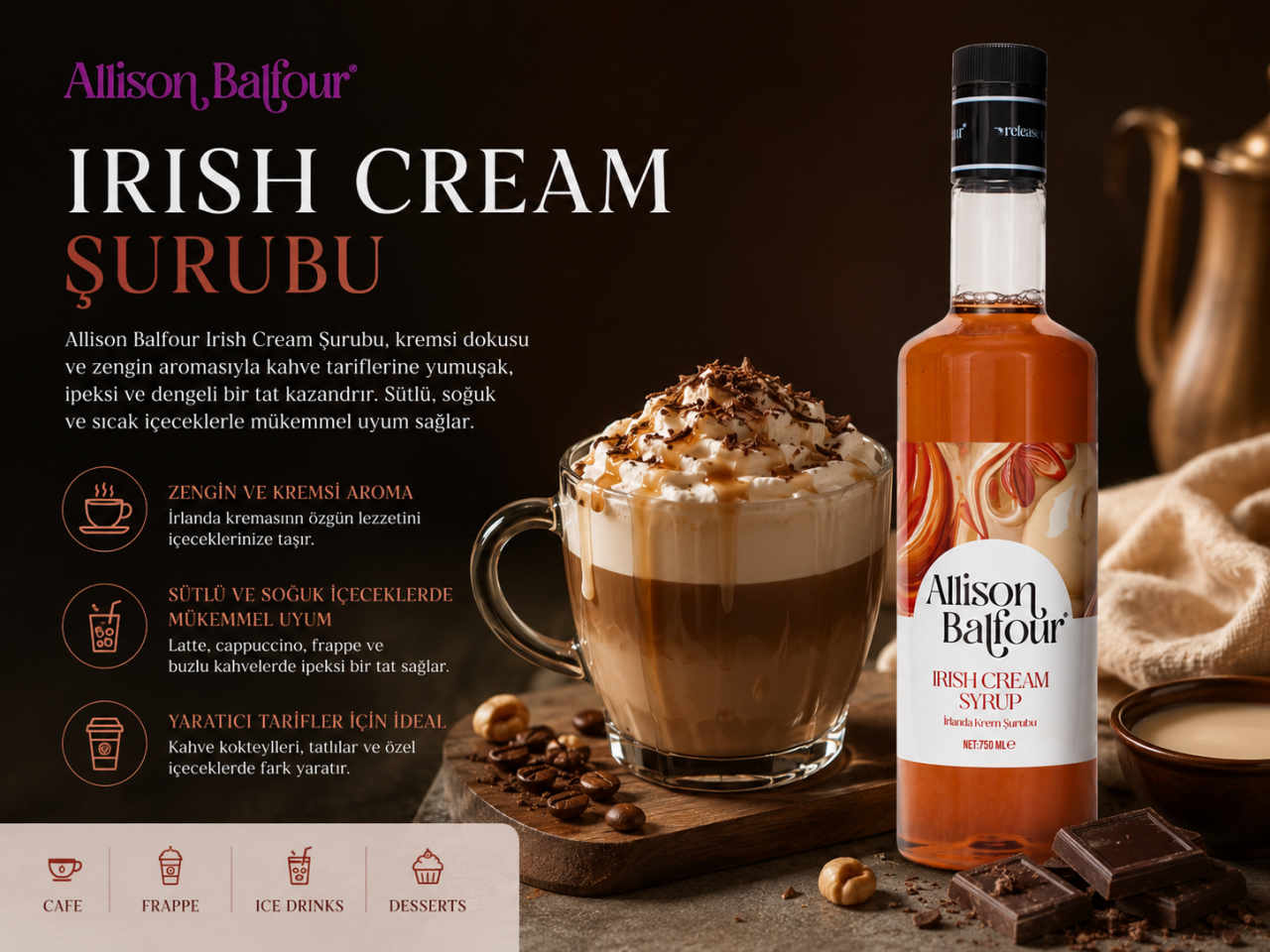 Irish Cream Şurubu