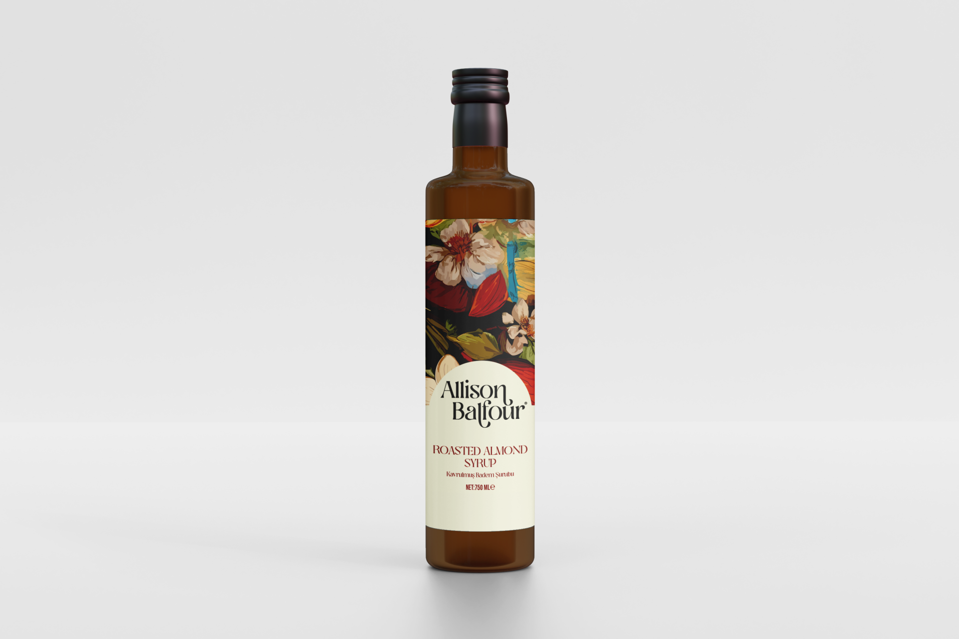 Kavrulmuş Badem Şurubu