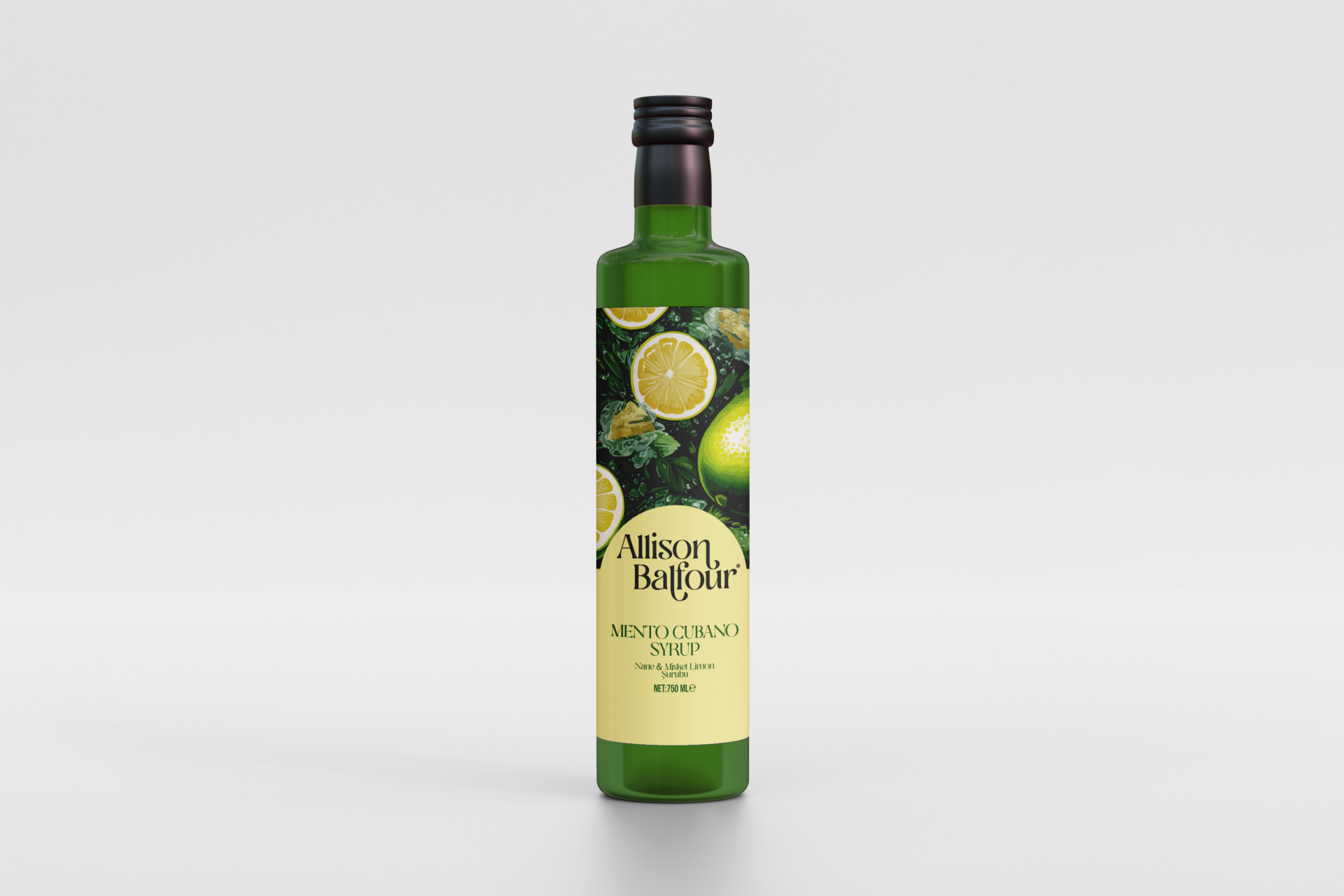 Menta Cubano Şurup