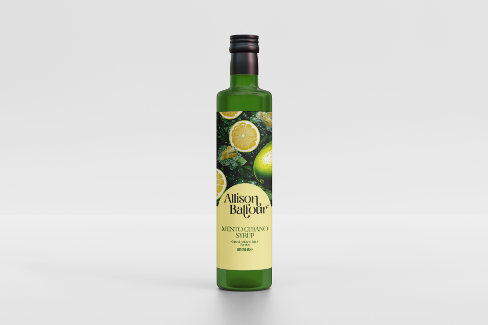 Menta Cubano Şurup