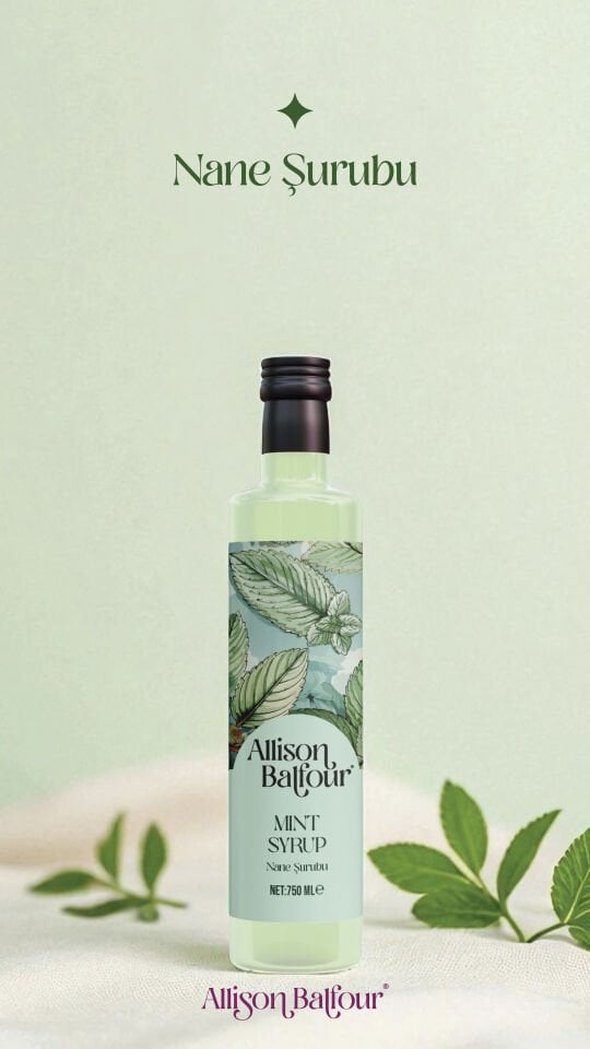 Menta Cubano Nane ve Lime Aromalı Şurup