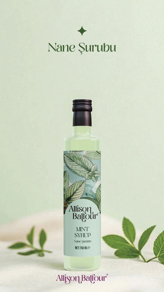 Menta Cubano Nane ve Lime Aromalı Şurup