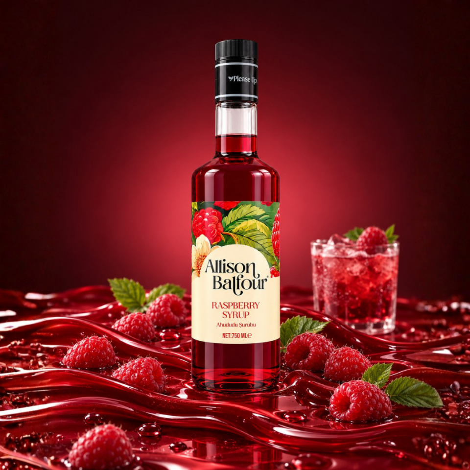 Ahududu Şurubu (750 ml)